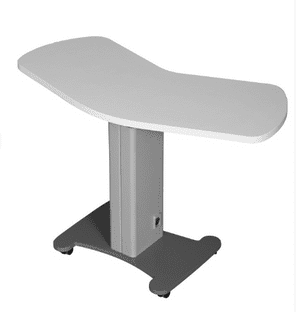 MedInstrus V-muotoinen pöytä